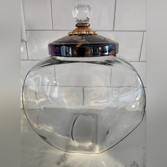 McKenzie-Childs Flower Market Cookie Jar - Picture 2 of 4